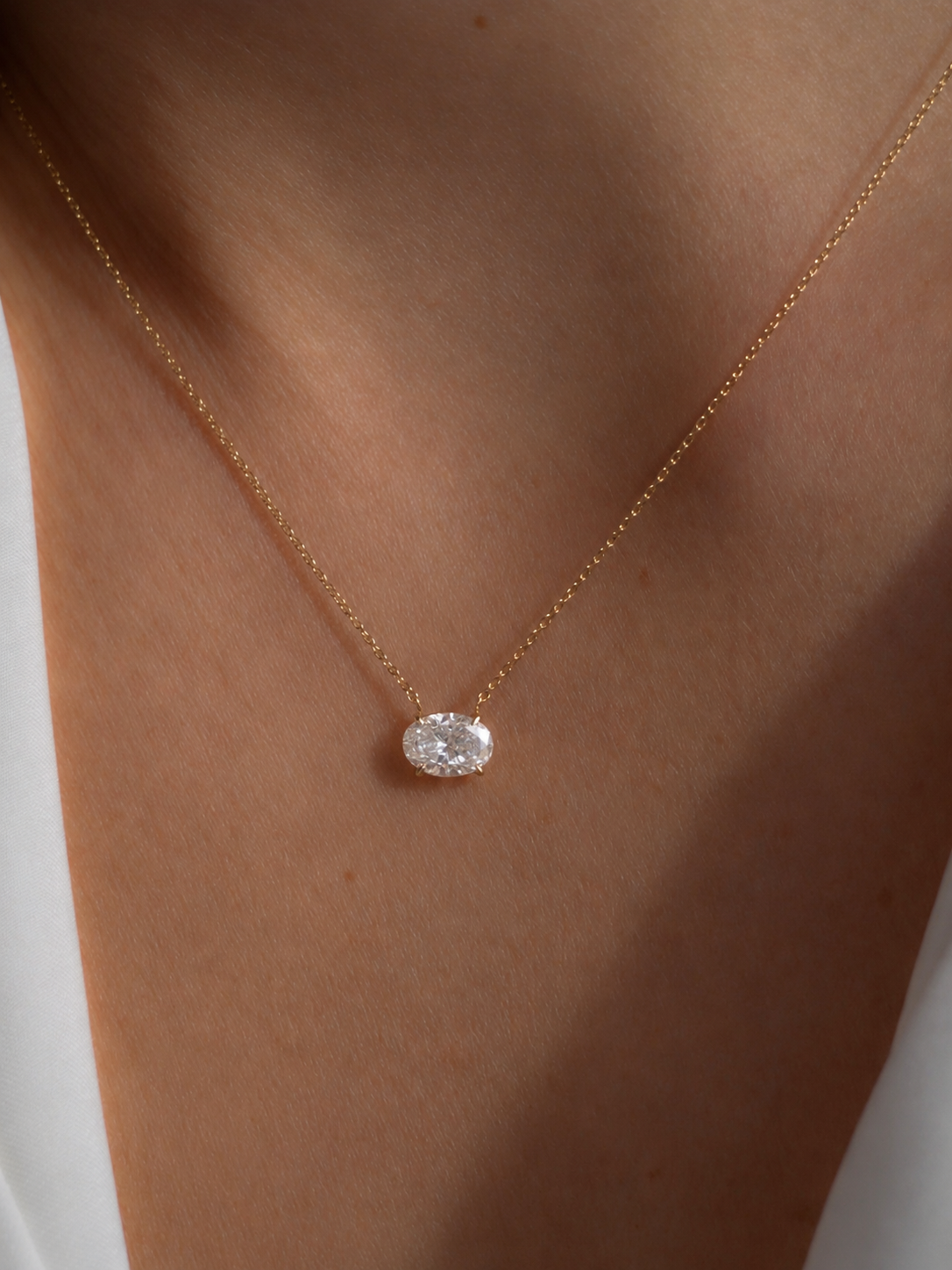 Dije Solitario Diamante IGI 1qt Oro 14k