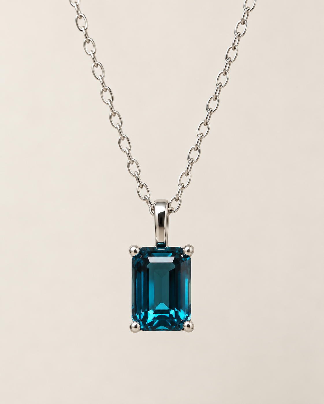 Collar Topacio London Blue