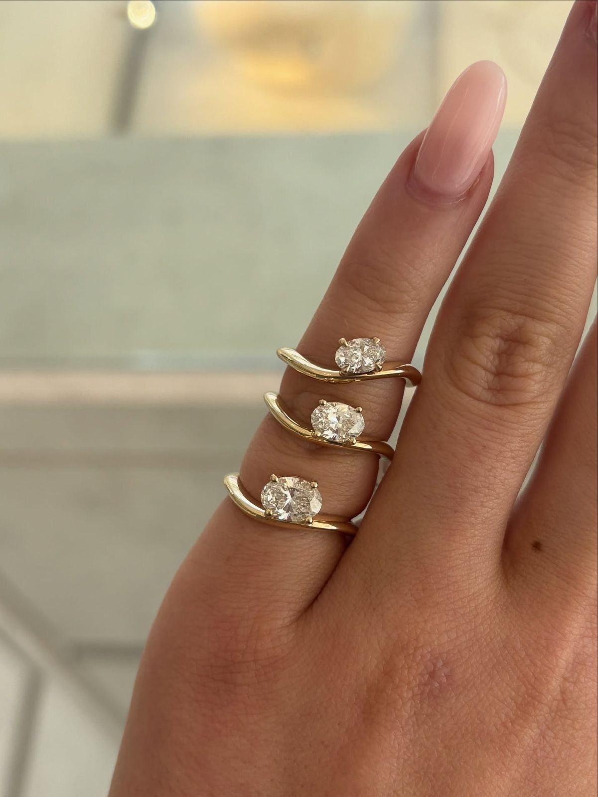 Pinky Ring Oval